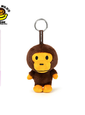 BABY MILO STORE配饰卡通毛绒小猴挂件钥匙扣4472XXQ