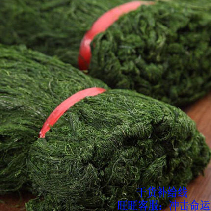 包邮 浙江舟山 生海苔条 干海苔丝 海青菜 条浒苔海苔菜 500g