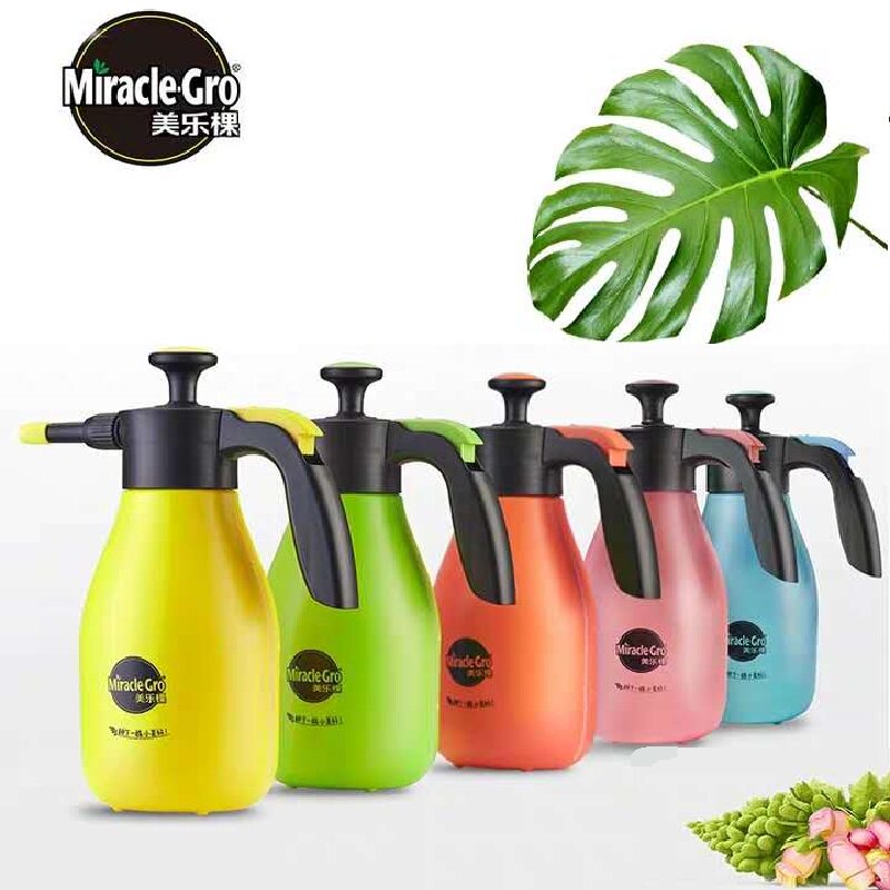 美乐棵2L喷水壶喷雾瓶可配加长管浇水壶气压式浇花喷雾水壶喷花壶