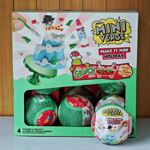 MGA迷你圣诞球盲盒手作礼物