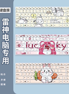 适用雷神Zero2023 911游戏本电脑16英寸13代i9键盘保护膜防尘定制