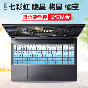适用于七彩虹隐星p15键盘膜将星X17保护膜NEOW 橘宝R16电脑防尘罩