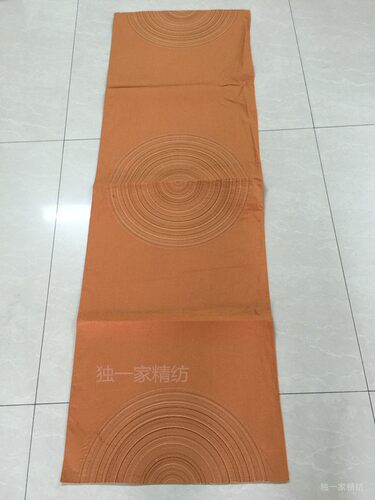 JONATHAN ADLER棉麻桌旗美式电视柜盖巾茶几桌素雅桌旗刺绣桌巾带