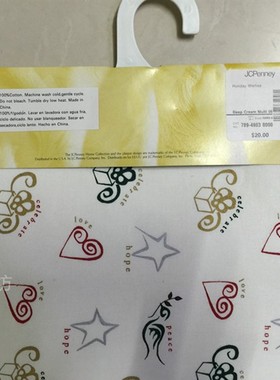 JCPENNEY桌旗美式圣诞节装饰餐桌桌巾带茶几桌桌旗电视柜盖巾餐巾