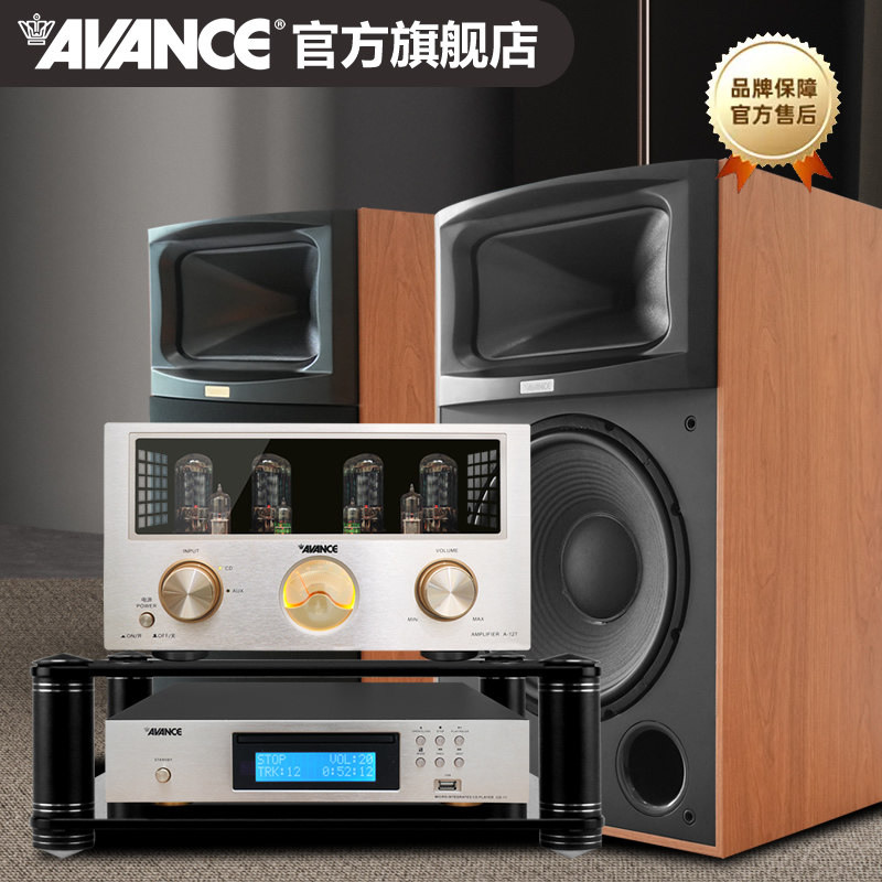 AVANCE皇冠KF发烧级10/12英寸组合音响12只胆管高保真大功率套装