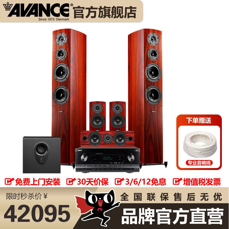 AVANCE丹麦皇冠 Dana5达雅5音响音箱原装进口发烧HiFi家庭影院