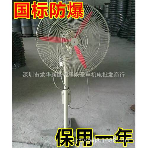 BTS-500-600-750落地挂墙防爆摇头扇防爆风扇壁扇工业风扇牛角扇