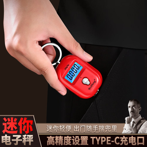 高精度充电款手提电子秤