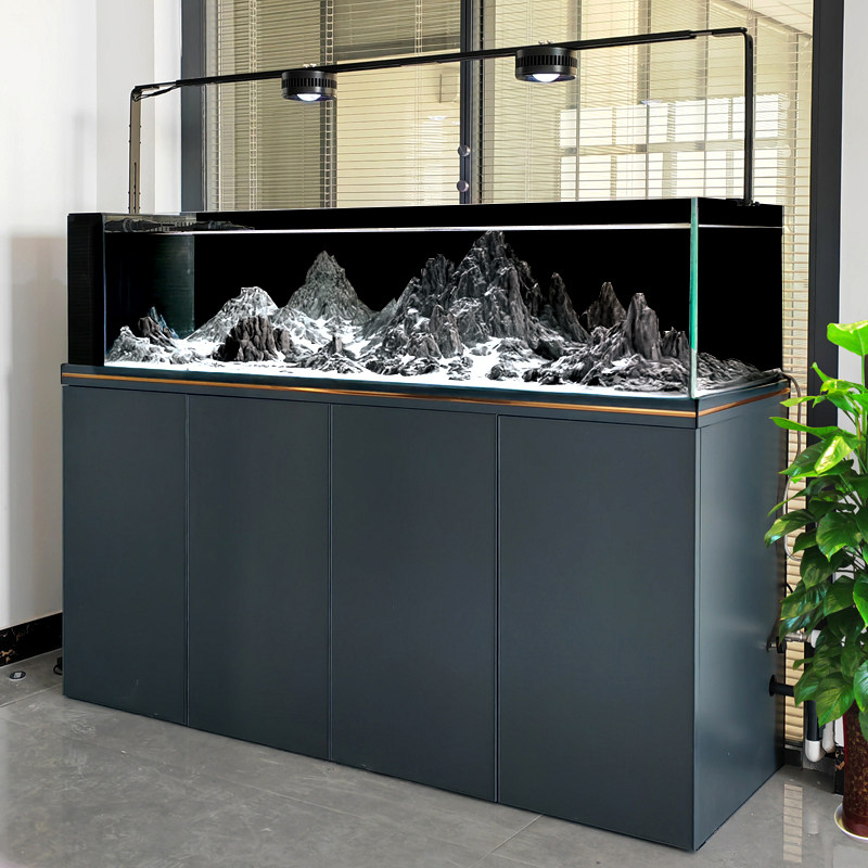喜灏鱼缸客厅2025新款溪流缸底柜客厅超白玻璃底滤生态造景水族箱,宠物/宠物食品及用品,底柜/落地缸,淘宝优惠券,粉丝福利购,淘宝优惠卷