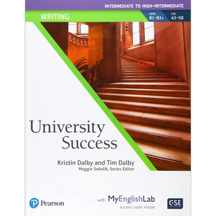 培生 University Success Writing Intermediate to High-Intermediate SB 大学成功写作 中高级 学生课本+MEL 大音