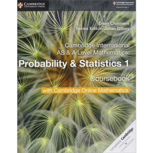 剑桥大学出版AS & A Level Mathematics Probability & Statistics 1 Coursebook 含在线数学