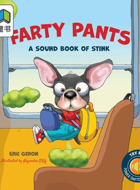 Farty Pants: The Sound Book of Stink 屁屁裤 臭味的有声书 英文原版 进口图书 亲子趣味科普绘本 人体知识儿童读物 6-12岁