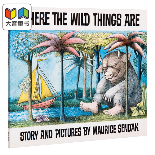 英文原版 野兽国  Where the Wild Things Are 凯迪克 野兽出没的地方 Maurice Sendak莫里斯桑达克 吴敏兰推荐