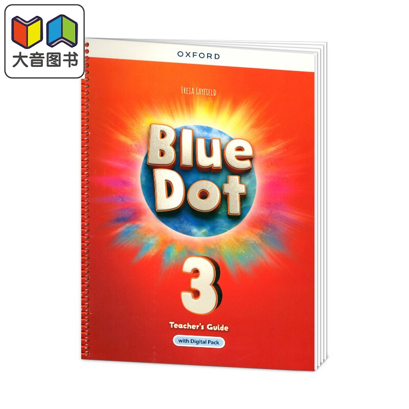 牛津少儿美语教材 Oxford Blue Dot 3 Teacher s Guide 教师书3级别 含电子资源 中小学生英语bluedot教材原版进口 大音