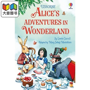 Adventures 愛麗絲夢游仙境 故事書 兒童章節(jié)書 英文原版 經(jīng)典 兒童文學插畫版 兒童文學精裝 大音 Alices Wonderland
