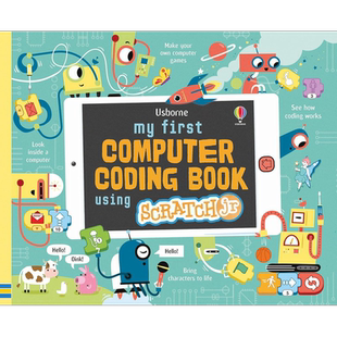 我的Scratch编程书 My first computer coding book using ScratchJr 英文原版 儿童科普绘本 知识百科读物 6-9岁 大音