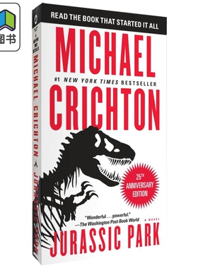 侏罗纪公园 英文原版 Jurassic Park 1 豆瓣推荐 Michael Crichton 大音
