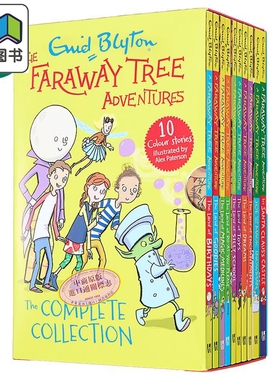 Enid Blyton 伊妮德布莱顿 遥远的树历险记10册套装The Faraway Tree Adventures 英文原版儿童探险故事小初文学 大音