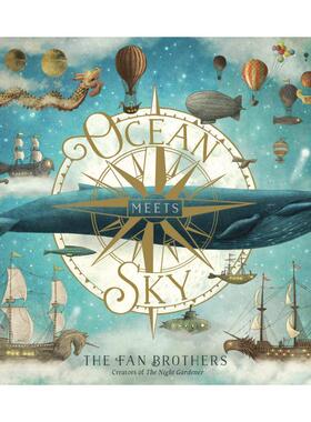 The Fan Brothers 绘本系列 Ocean 海洋遇见天空 英文原版范氏兄弟 Terry Fan Eric Fan 特里范埃里克范精品绘本 2019凯特格?