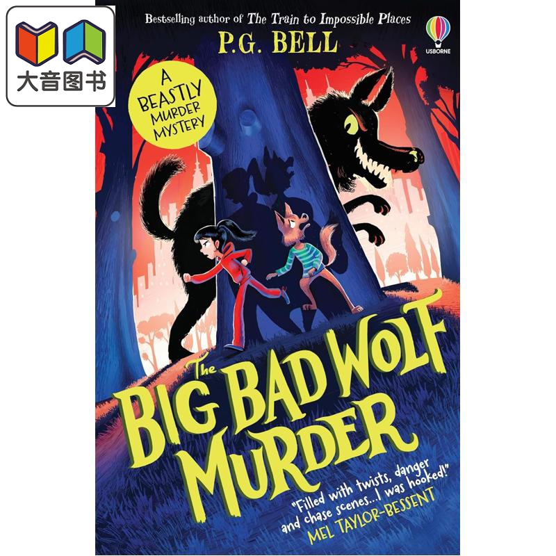 PG Bell The Big Bad Wolf Murder 大坏狼谋杀案 英文原版进口图书 犯罪故事悬疑小说 儿童文学读物 大音