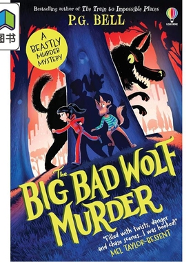 预售 PG Bell The Big Bad Wolf Murder 大坏狼谋杀案 英文原版进口图书 犯罪故事悬疑小说 儿童文学读物 大音