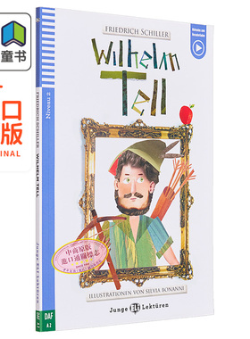 Junge ELI Lektüren 系列 Wilhelm Tell 威廉·退尔含音频 德文原版 德语分级阅读 儿童文学小说 大音