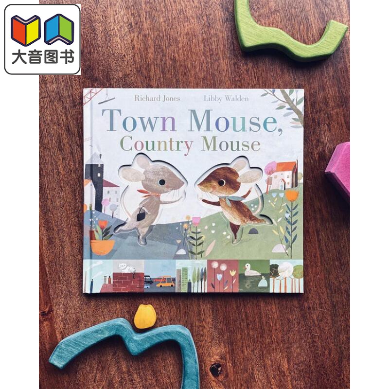 town mouse country mouse 城里老鼠 乡下老鼠 英文原版进口图书 儿童