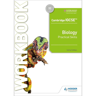 Cambridge IGCSE Biology Practical Skills Workbook 剑桥IGCSE生物实践技能手册 英文原版进口图书 大音