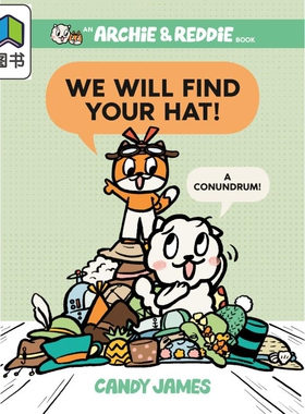 An Archie & Reddie Book We Will Find Your Hat A Conundrum狐狸俩友记2 英文原版小初文学 桥梁漫画图像小说 大音