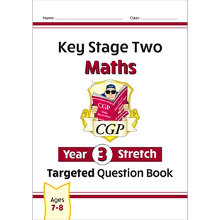 英国CGP KS2 Maths Targeted Question Book: Challenging Maths - Year 3 Stretch 大音