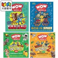 哇 奇妙世界 4册 动物太空奇妙世界 Wow in the World英文原版进口 儿童科普绘本 自然科学读物 7-12岁 奇妙世界 大音