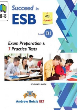 SUCCEED IN ESB B1  - 7 TESTS - Self-Study Edition 在 ESB B1考试中取得成功 - 7 项测试 - 自学版 英文原版 大音