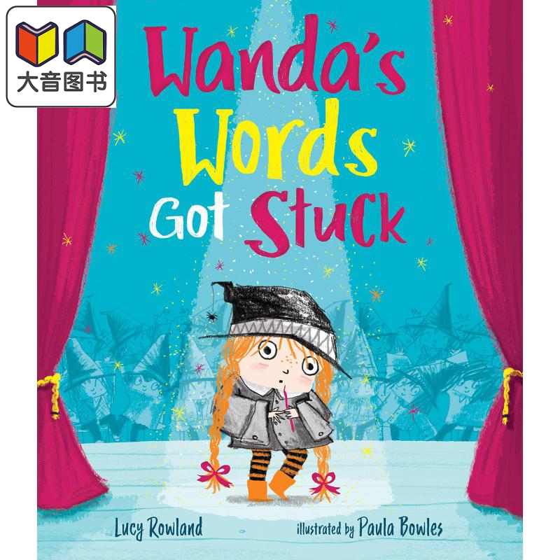 Wanda'S Words Got Stuck 被打断的说话 英文原版 进口原版 3岁到7岁 精装 儿童图画书 Lucy Rowland