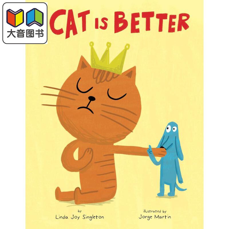 a cat is better 猫猫是更好的选择 英文原版 进口原版 精装 4岁到8岁