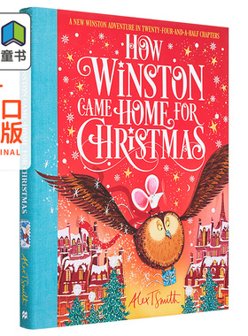 Alex T. Smith How Winston Came Home for Christmas 大耳鼠温斯顿的圣诞归家路 英文原版 亲子儿童绘本 9-12岁