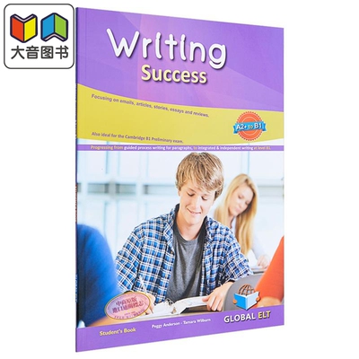 Writing Success Level A2+ to B1 Student's book 英语写作成功A2+ B1学生书 英文原版教辅 含在线音频 大音
