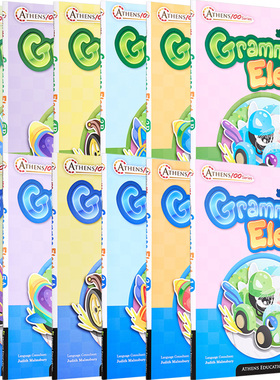 教图Athens 100 Series Grammar Elect 1-6 一至六年级 AB 册 香港原版 含答案 暑假练习 香港教育图书小学进口原版教辅工具?