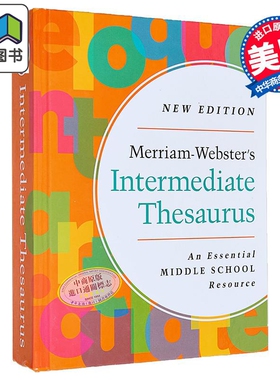 Merriam-Webster’s Intermediate Thesaurus 麦林韦氏中级同义辞典2023版 初中生适用 大音