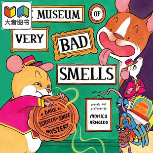 臭臭博物馆 The Museum of Very Bad Smells 英文原版 儿童绘本故事图画书 精装 进口图书 4-8岁 儿童读物 大音