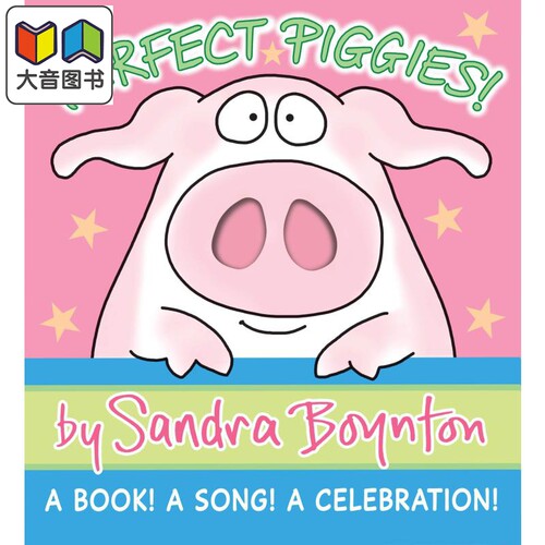 Sandra Boynton 神奇小猪 Perfect Piggies 英文原版 进口图书 儿童绘本 故事图画书 纸板书 0-4岁