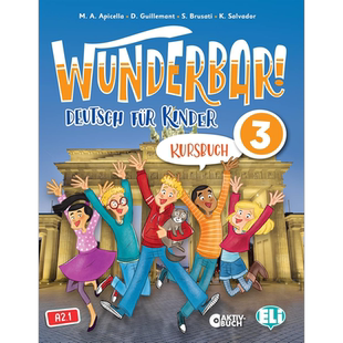 WUNDERBAR! 3 downloadable digital book 德语少儿教材 3级 学生书 电子书 ELI Publishing Group 大音