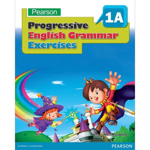 PEARSON PROGRESSIVE ENGLISH GRAMMAR EXERCISES 培生渐进式英语语法练习 提升英语水平 一至六年级 香港小学补充练习 进口原版