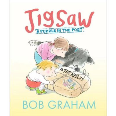 Jigsaw A Puzzle in the Post 拼图的谜题 英文原版儿童精装绘本 动物及动物故事主题 Bob Graham 6到9岁 大音