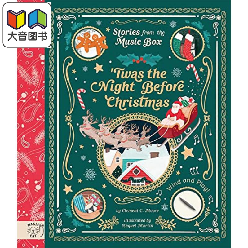 Stories from the Music Box: Twas the Night Before Christmas 音乐盒的故事圣诞前夕 英文原版 儿童绘本 童话寓言 大音