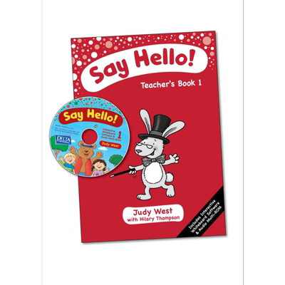 Delta Cambridge Kindergarten  Say Hello Teacher's Book 1 with CD-ROM  英文原版 剑桥少儿英语 说你好教师用书书含音频CD