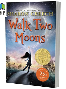 纽伯瑞 印第安人的麂皮靴 纽伯瑞金奖Walk Two Moons A Newbery Award Winn英文原版 获奖儿童文学经典小说 进口 大音
