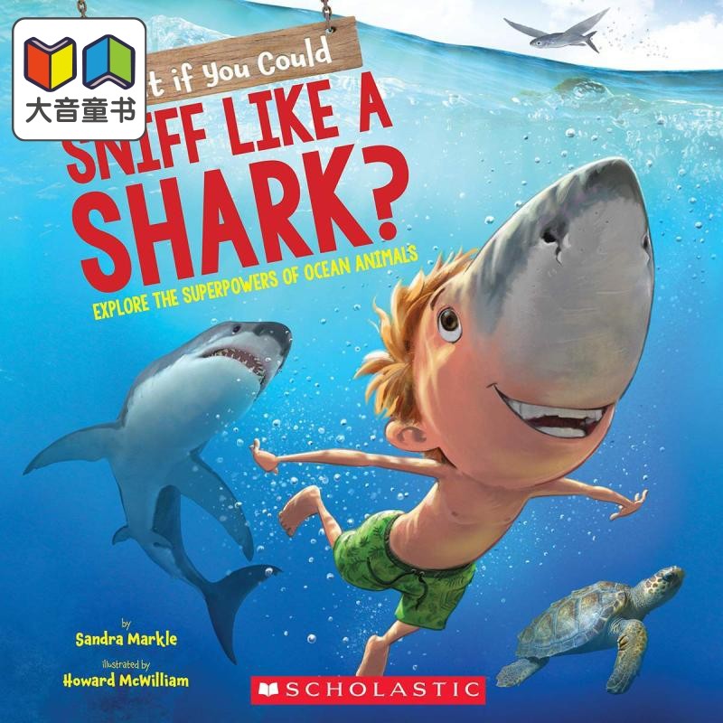 what if you could sniff like a shark ocean animals 学乐如果你像