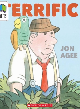 Jon Agee:Terrific 好极了 英文原版 进口图书 儿童绘本 故事图画书 精品绘本 学乐童书 儿童读物 亲子共读 大音