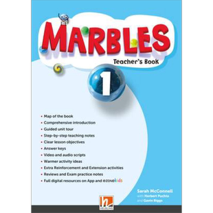 黑布林少儿英语课程 1级别 教师用书 含在线资源Marbles Teacher’s Book 1 + app + e-zonekids 英文原版 教学 大音