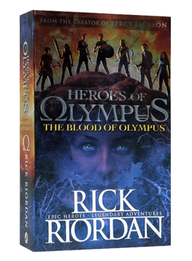 Heroes of Olympus#5 The Blood of Olympus 英文原版小说 奥林匹斯英雄 奥林匹斯之血 波西杰克逊 Percy Jackson Rick Riord